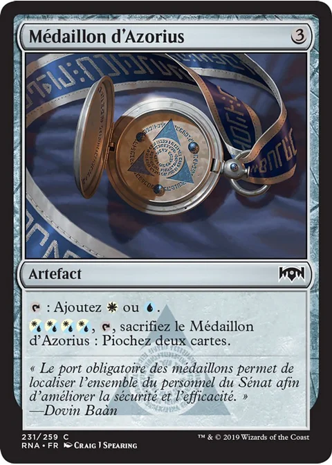Médaillon d'Azorius