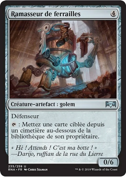 Ramasseur de ferrailles