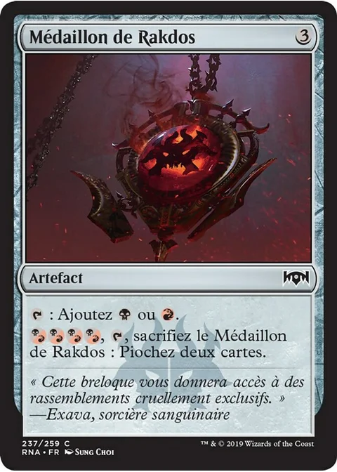 Médaillon de Rakdos