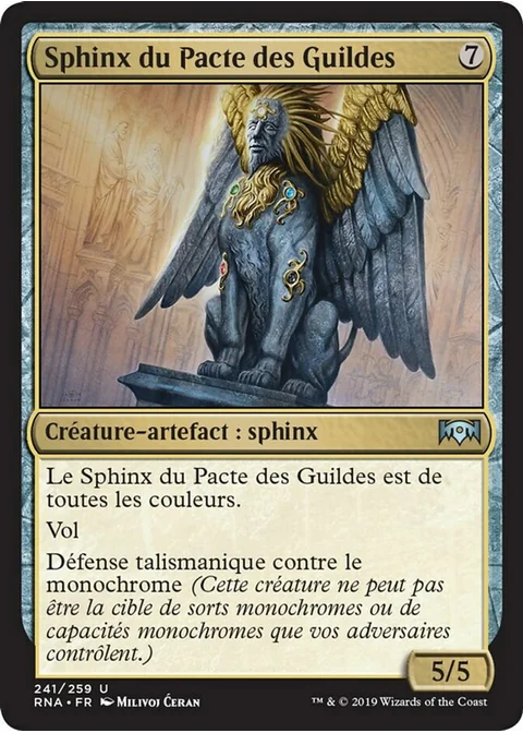Sphinx du Pacte des Guildes