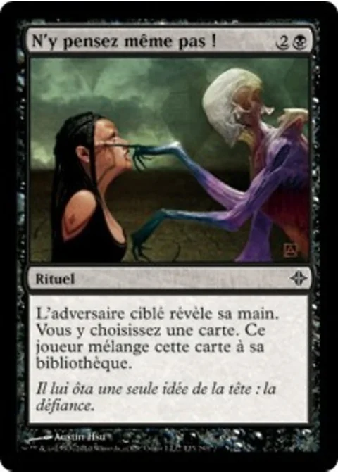 N'y pensez même pas !