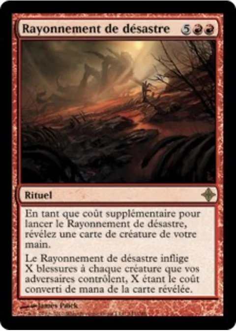 Rayonnement de désastre
