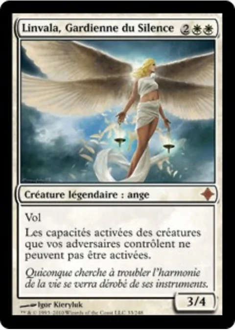 Linvala, Gardienne du Silence
