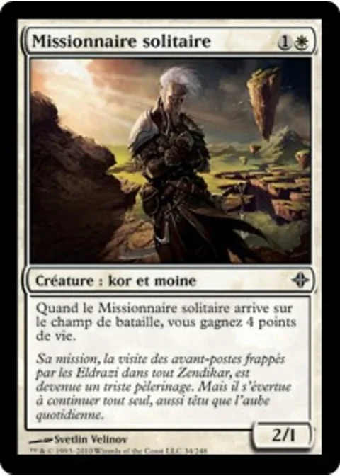 Missionnaire solitaire