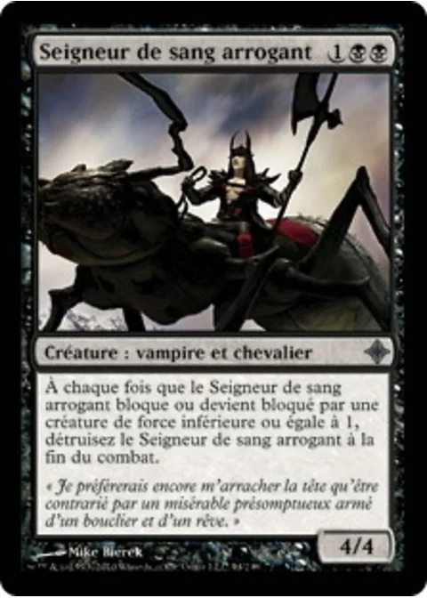 Seigneur de sang arrogant