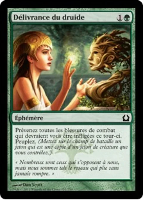 Délivrance du druide