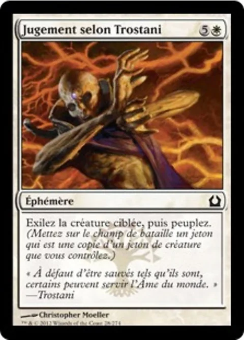 Jugement selon Trostani