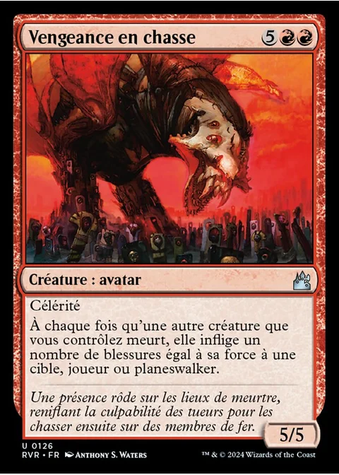 Vengeance en chasse