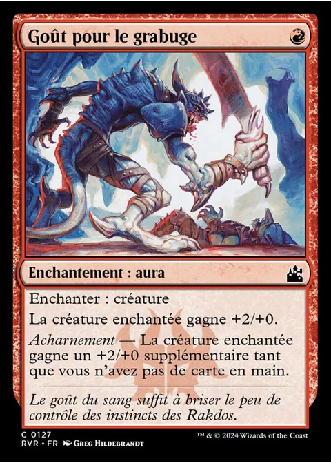 Goût pour le grabuge