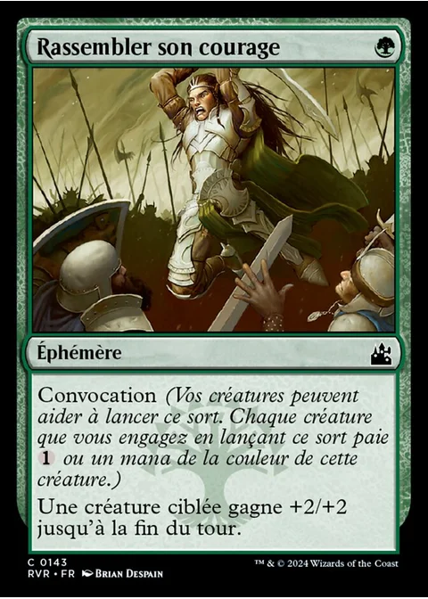 Rassembler son courage