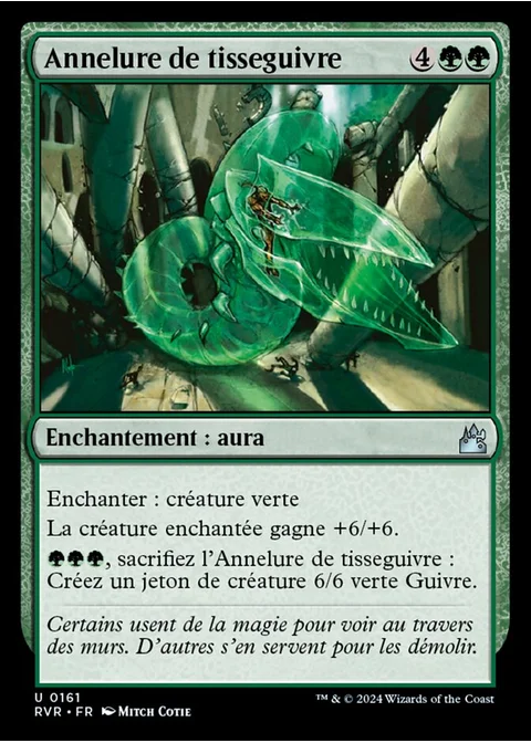 Annelure de tisseguivre