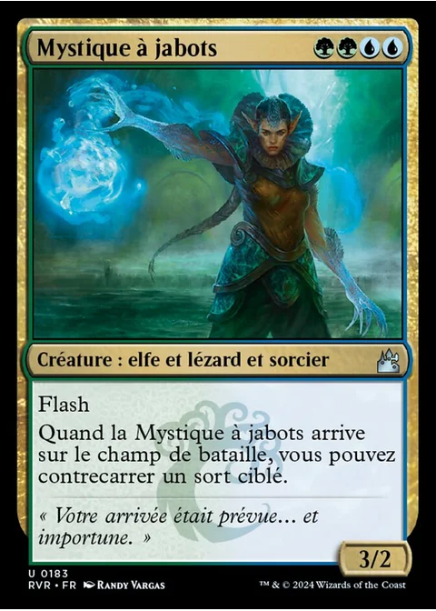 Mystique à jabots