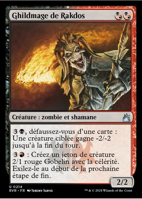 Ghildmage de Rakdos