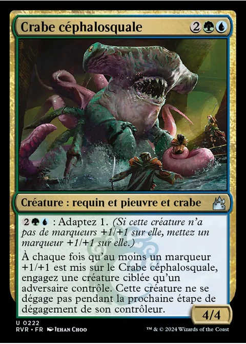 Crabe céphalosquale