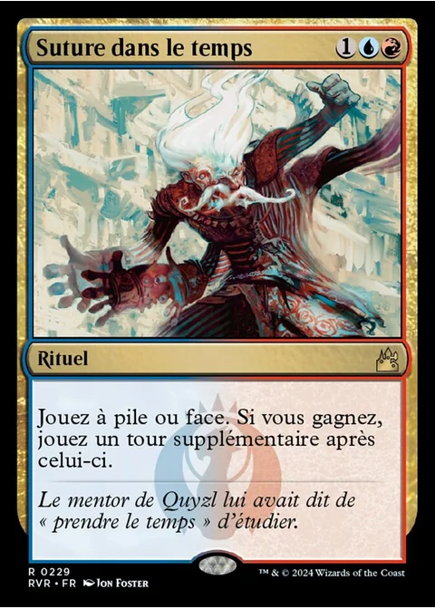 Suture dans le temps