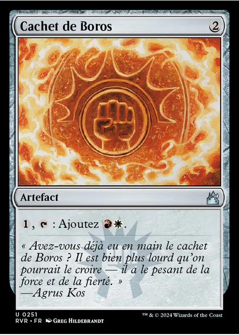 Cachet de Boros