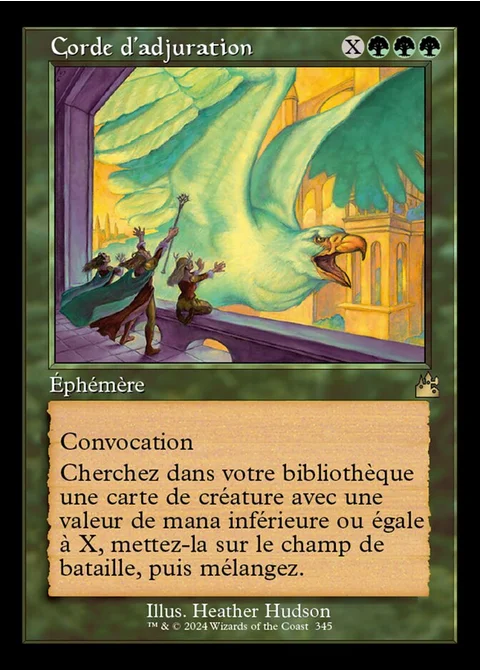 Corde d'adjuration