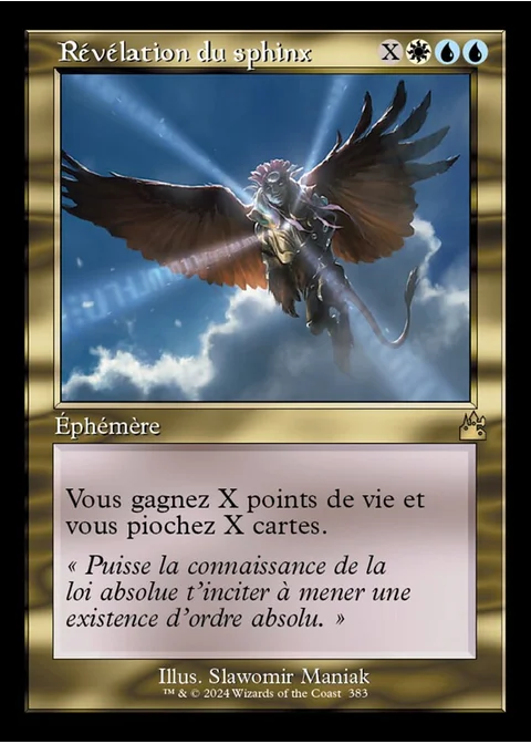 Révélation du sphinx