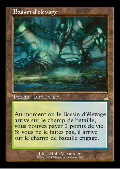 Bassin d'élevage