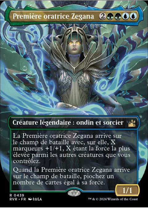 Première oratrice Zegana