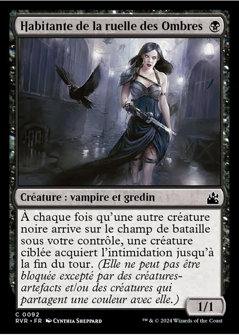 Habitante de la ruelle des Ombres