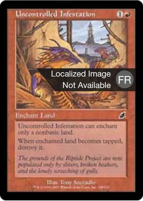 Infestation incontrôlée