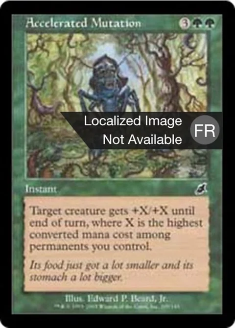 Mutation accélérée