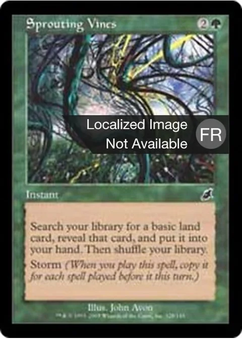 Vignes bourgeonnantes