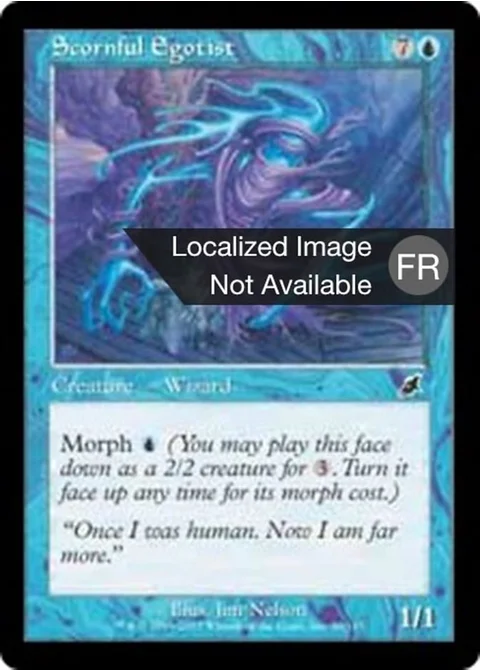 Égotiste dédaigneux