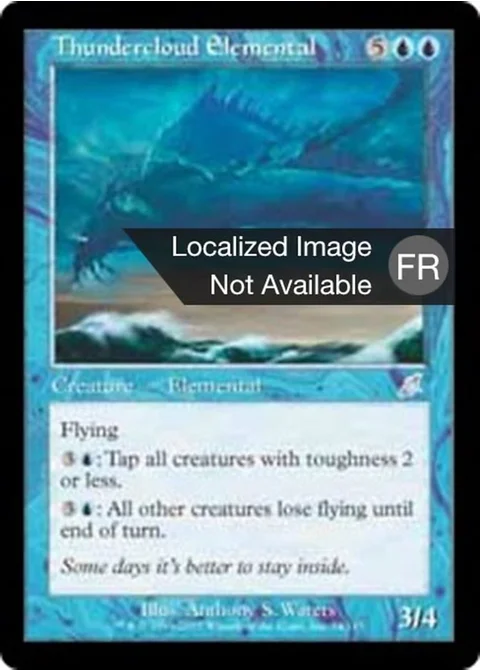 Élémental de nuée d'orage