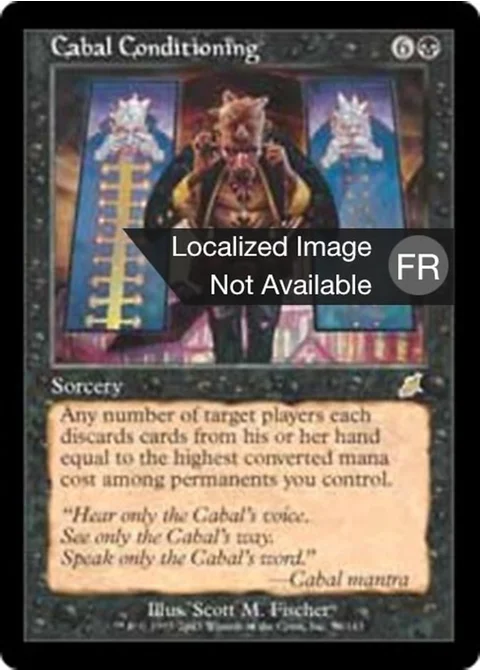 Conditionnement de la Coterie