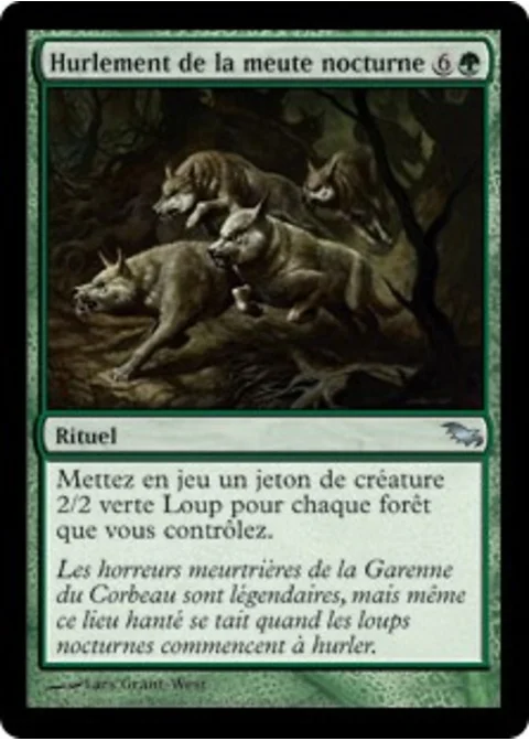 Hurlement de la meute nocturne