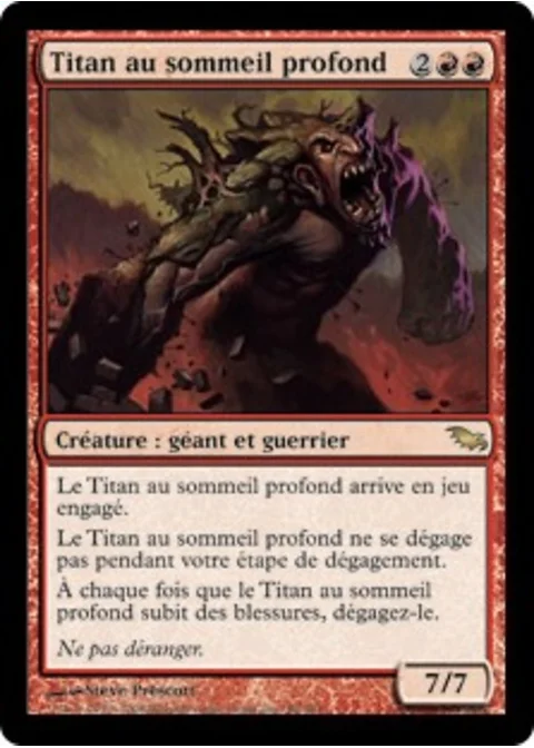 Titan au sommeil profond