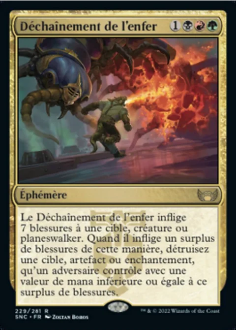 Déchaînement de l'enfer