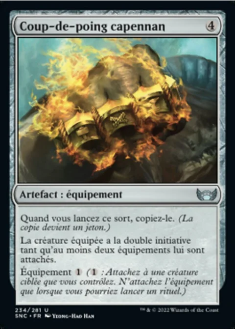 Coup-de-poing capennan