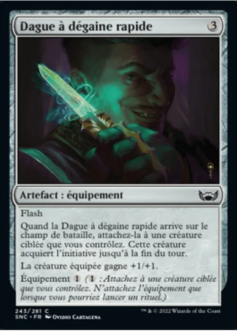 Dague à dégaine rapide