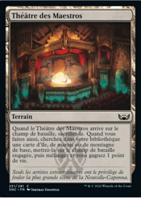 Théâtre des Maestros