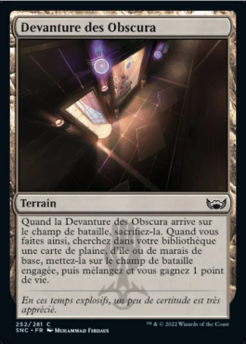 Devanture des Obscura