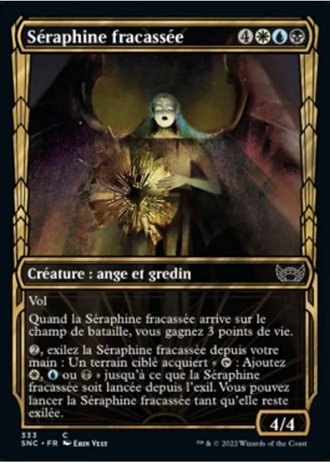 Séraphine fracassée