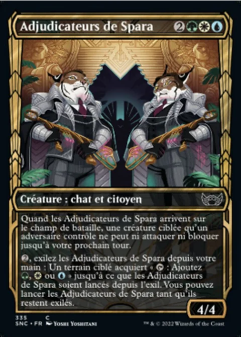 Adjudicateurs de Spara