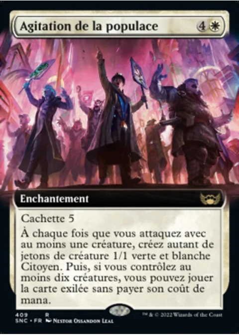 Agitation de la populace