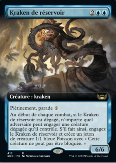 Kraken de réservoir