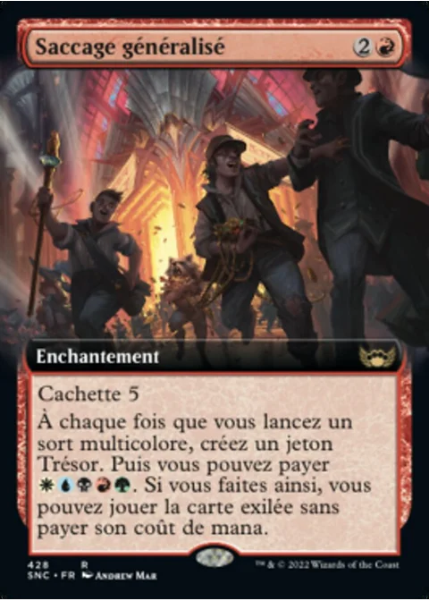 Saccage généralisé