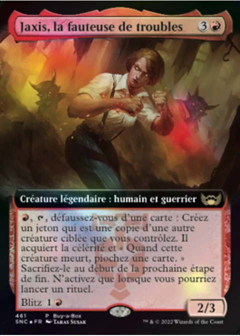 Jaxis, la fauteuse de troubles