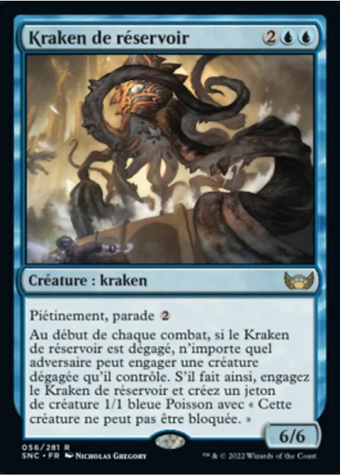Kraken de réservoir