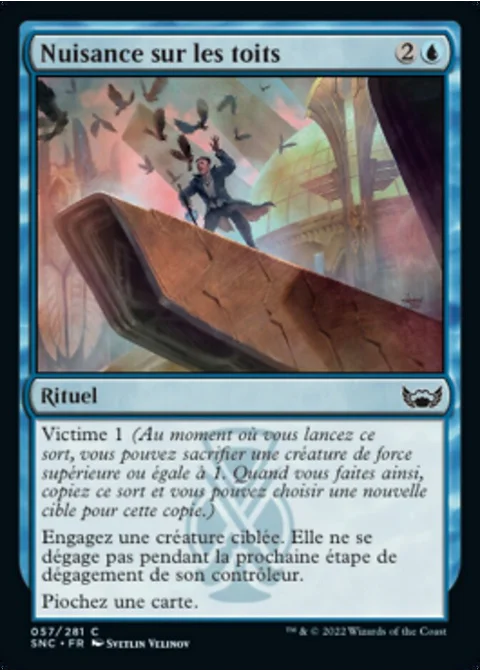 Nuisance sur les toits