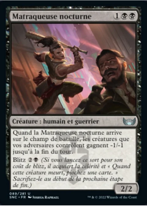 Matraqueuse nocturne