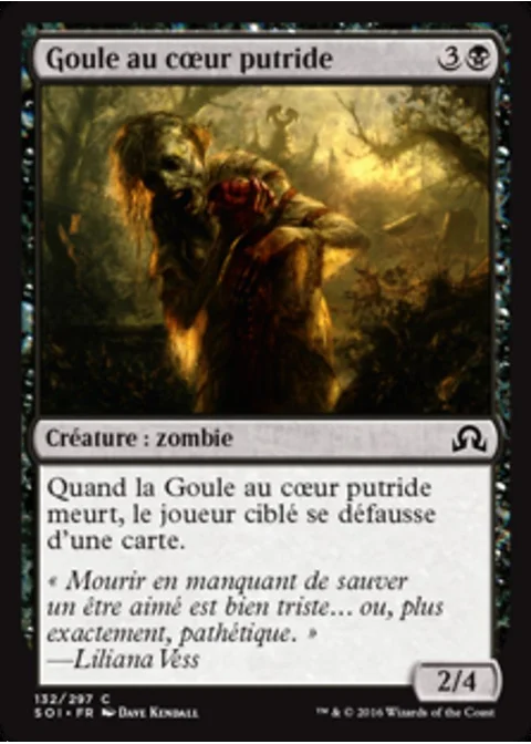 Goule au cœur putride