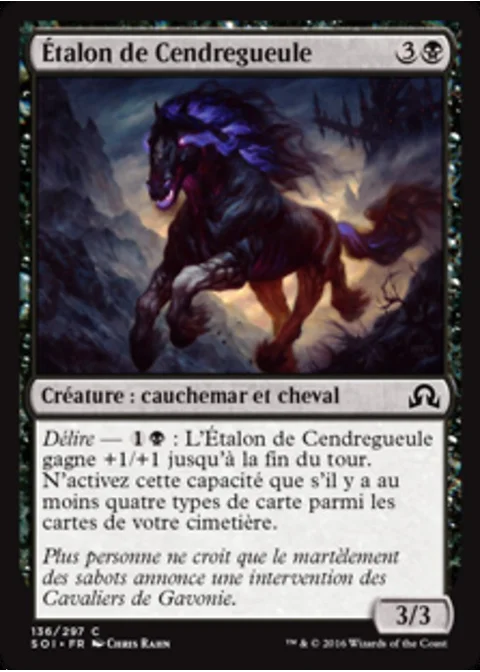 Étalon de Cendregueule