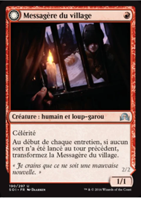 Messagère du village